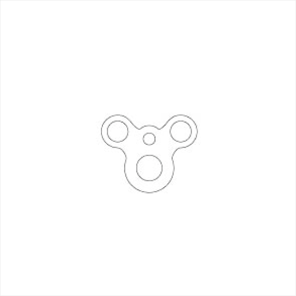 ジュエルアシストの穴にゲルでジュエルを固定します。