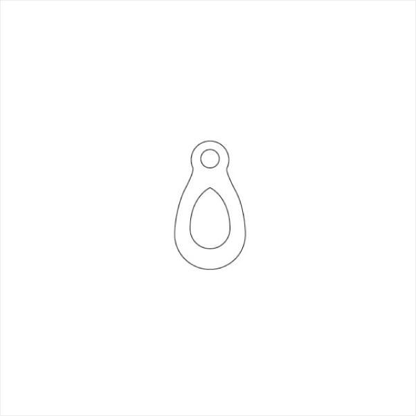 ジュエルアシストの穴にゲルでジュエルを固定します。