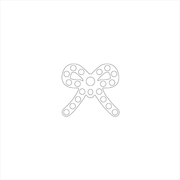 ジュエルアシストの穴にゲルでジュエルを固定します。