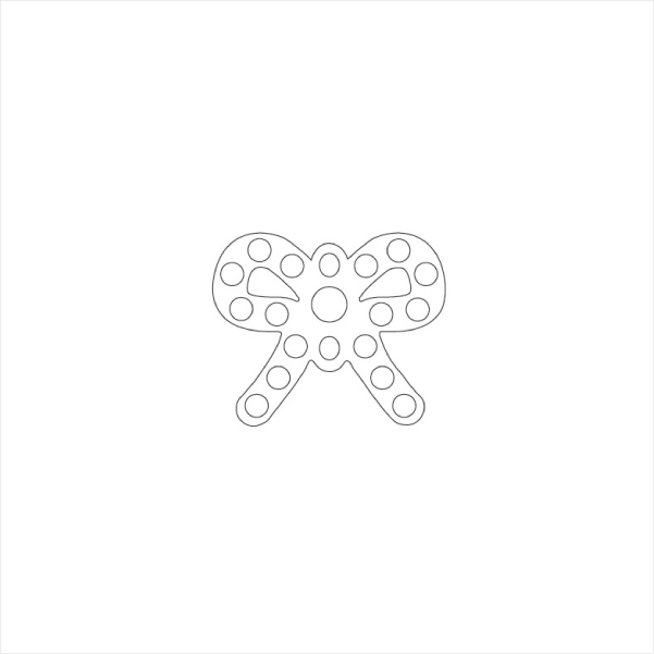 ジュエルアシストの穴にゲルでジュエルを固定します。