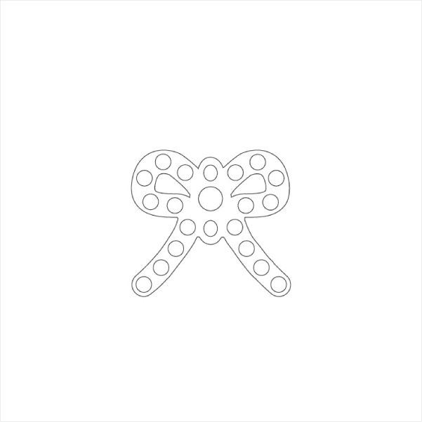 ジュエルアシストの穴にゲルでジュエルを固定します。