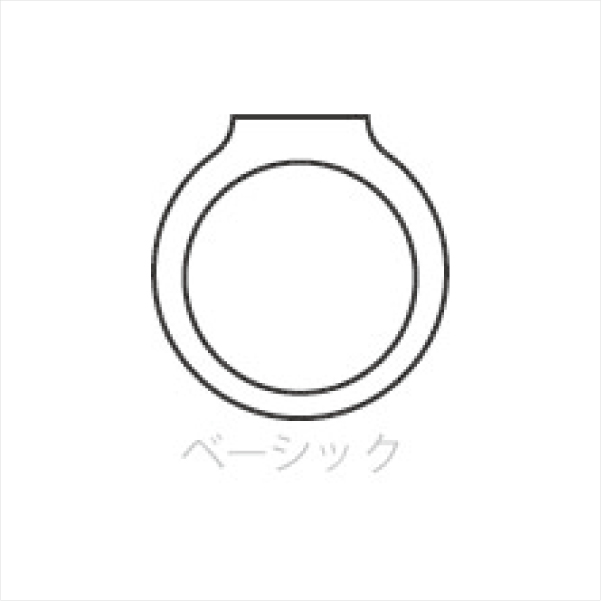 ジュエルアシストの穴にゲルでジュエルを固定します。