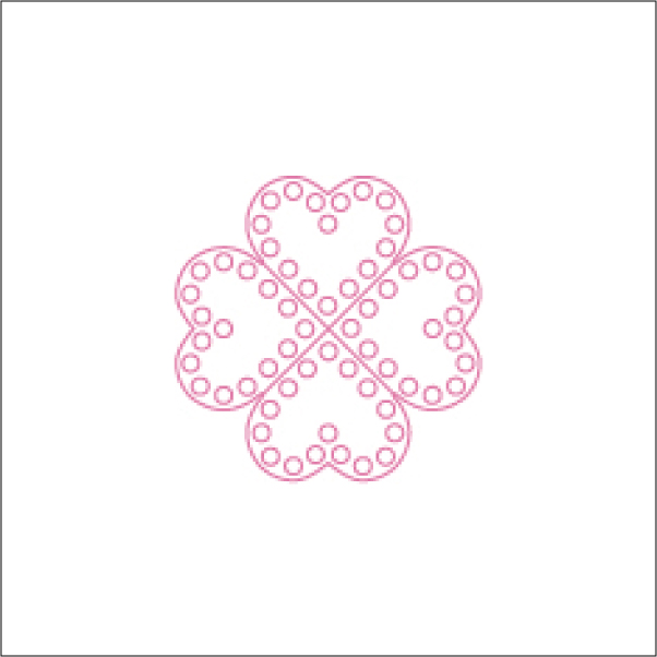ジュエルアシストの穴にゲルでジュエルを固定します。