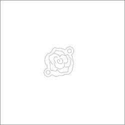 ジュエルアシストの穴にゲルでジュエルを固定します。