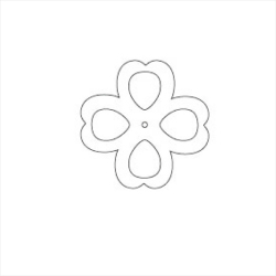 ジュエルアシストの穴にゲルでジュエルを固定します。