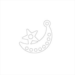 ジュエルアシストの穴にゲルでジュエルを固定します。