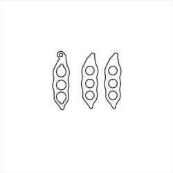 ジュエルアシストの穴にゲルでジュエルを固定します。