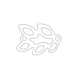 ジュエルアシストの穴にゲルでジュエルを固定します。