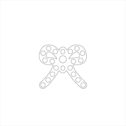 ジュエルアシストの穴にゲルでジュエルを固定します。