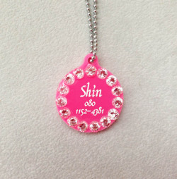 ドッグタグラウンドSピンク