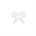 ジュエルアシストの穴にゲルでジュエルを固定します。