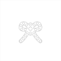 ジュエルアシストの穴にゲルでジュエルを固定します。