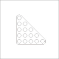 ジュエルアシストの穴にゲルでジュエルを固定します。