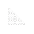 ジュエルアシストの穴にゲルでジュエルを固定します。