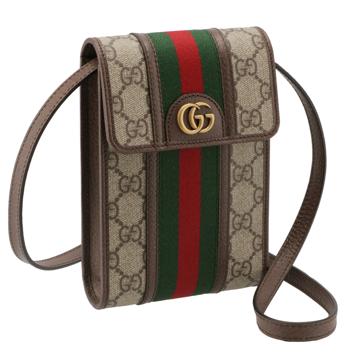 グッチ GUCCI ショルダーバッグ Ophidia オフィディア GGスプリーム ミニバッグ ベージュ×ブラウン 625757 96IWT 8745