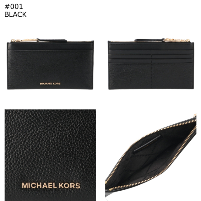 マイケル マイケル コース MICHAEL MICHAEL KORS カードケース トップジップ ラージ EMPIRELG フラグメントケース  ミニ財布 小銭入れ カードホルダー 2024年春夏新作 34H3G8ED3L 0020