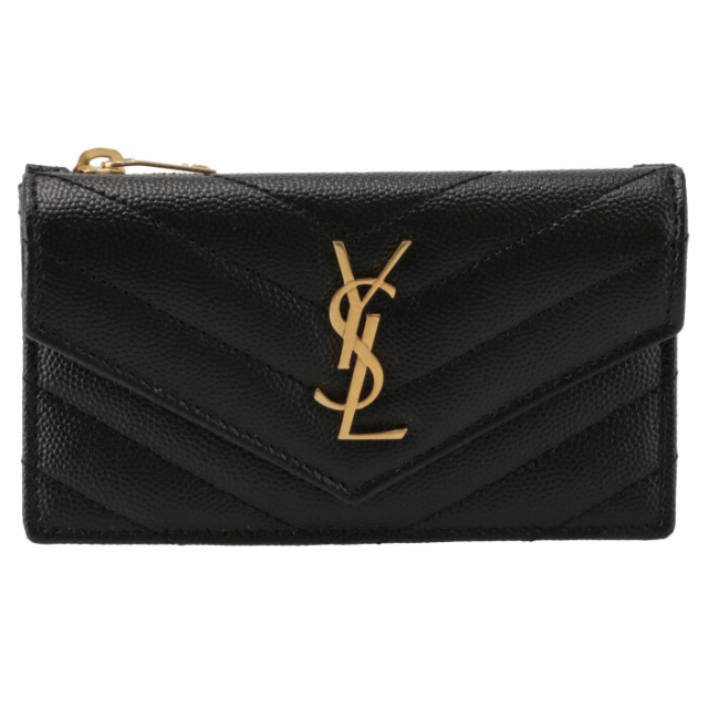 サンローラン パリ SAINT LAURENT PARIS 財布 カードホルダー&コイン ...