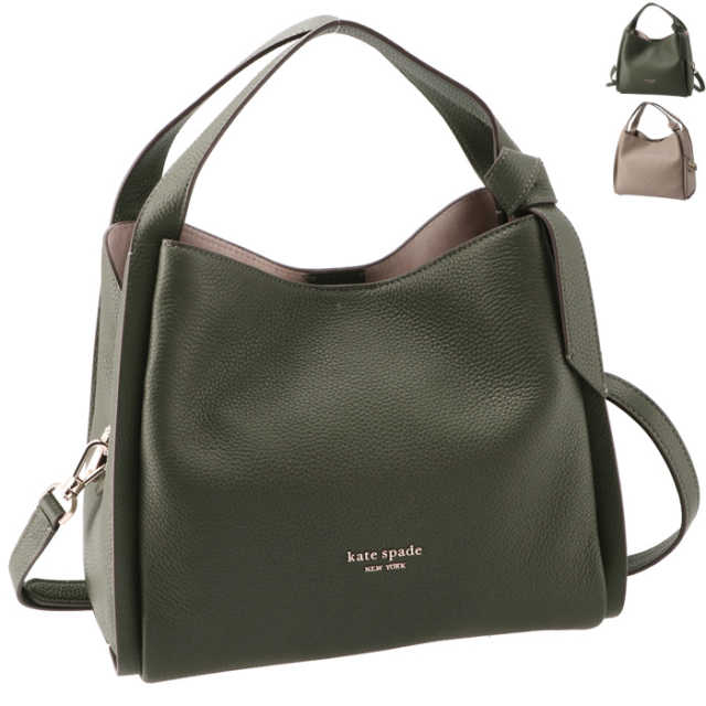 ケイトスペード KATE SPADE トートバッグ ノット KNOTT ミディアム クロスボディバッグ K6552 0018