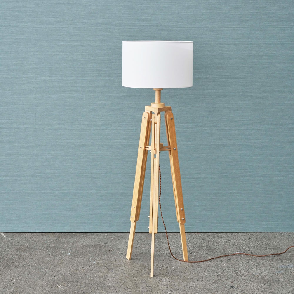 木脚フロアライト