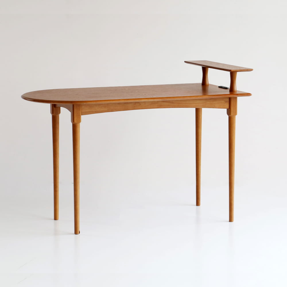 レトロな木製ステップテーブル幅120