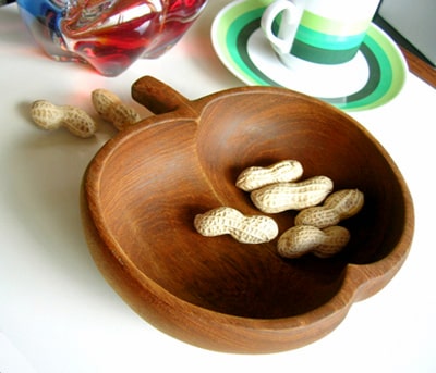 ヴィンテージのチーク製ボウル