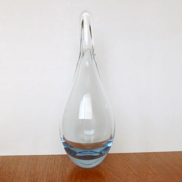 北欧ヴィンテージガラス花瓶　ホルムガード