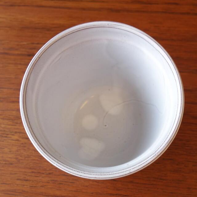 陶器フラワーポット内側