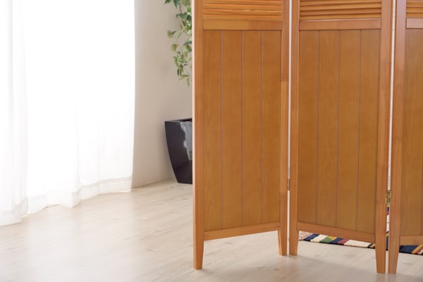 木製パーテーション脚