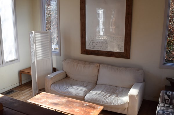 ウッドパーテーション　白