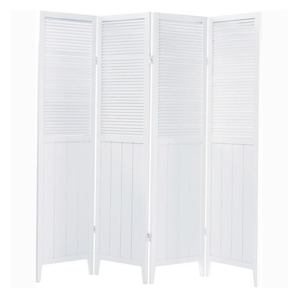 ウッドパーテーション　木製ホワイト