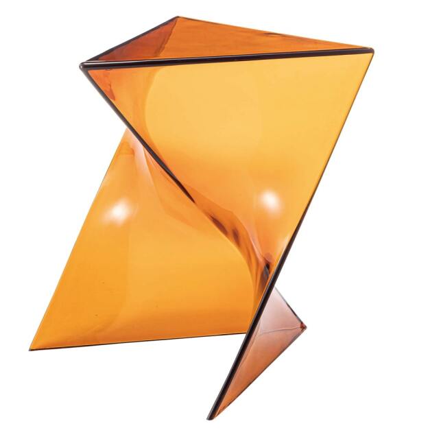 琥珀色サイドテーブル