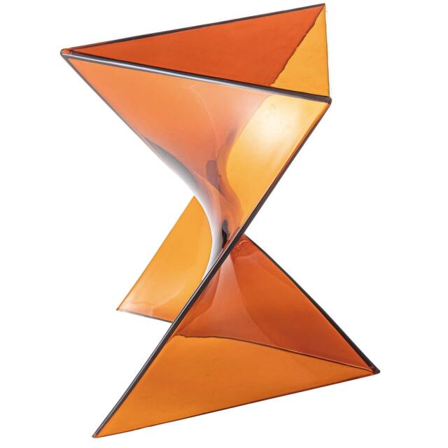 オブジェのようなテーブル　アンバー