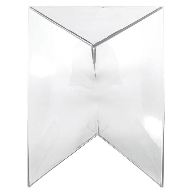 透明プラスチックのサイドテーブル