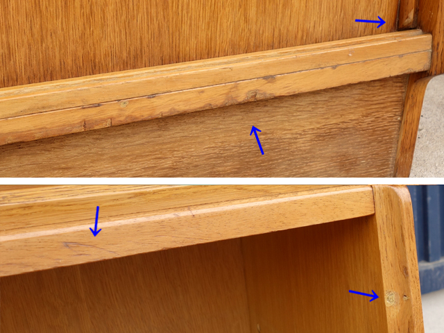 ビンテージカップボード詳細