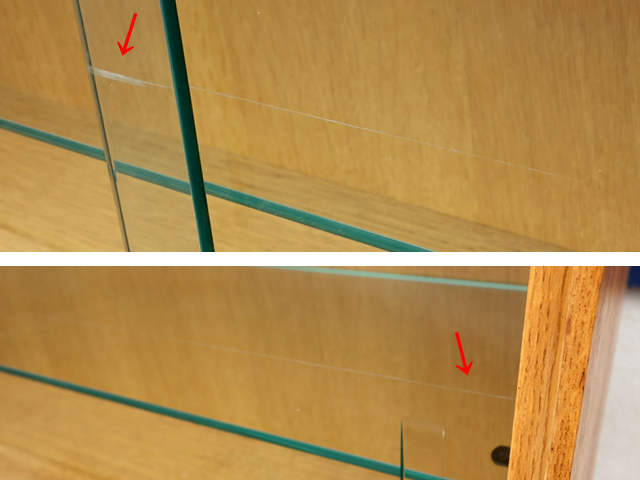 ガラス戸　状態