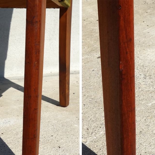 ビンテージ　アームチェア　脚