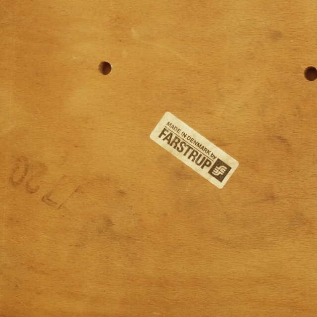 デンマーク製ダイニングチェア　シール