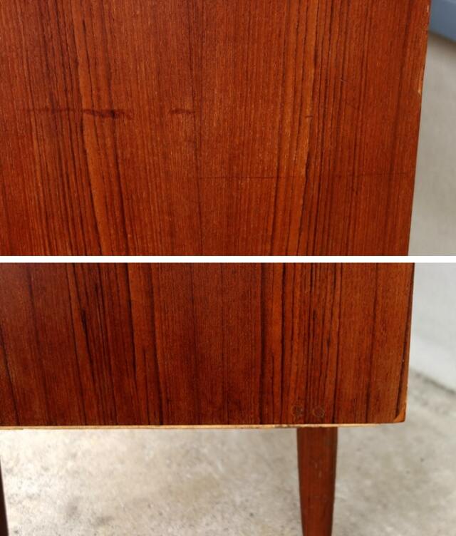 ヴィンテージドレッサー横面　状態