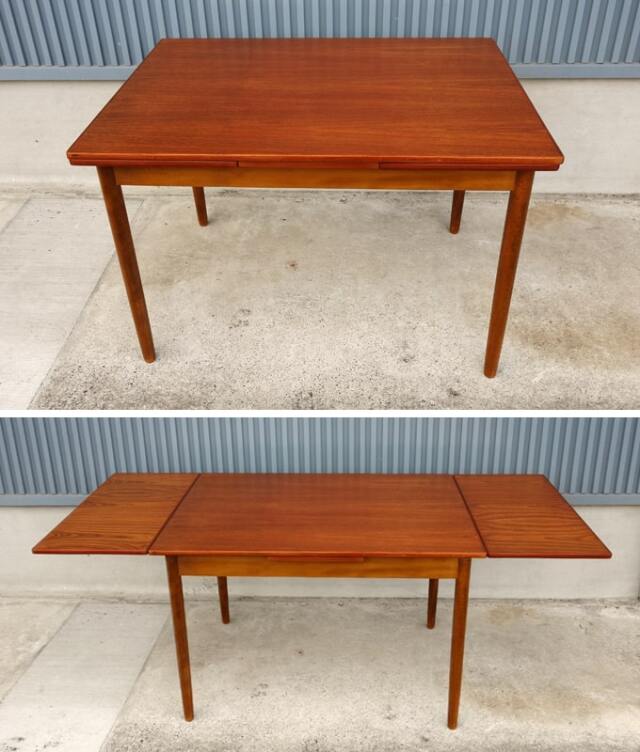 エクステンション・ダイニングテーブル　北欧家具