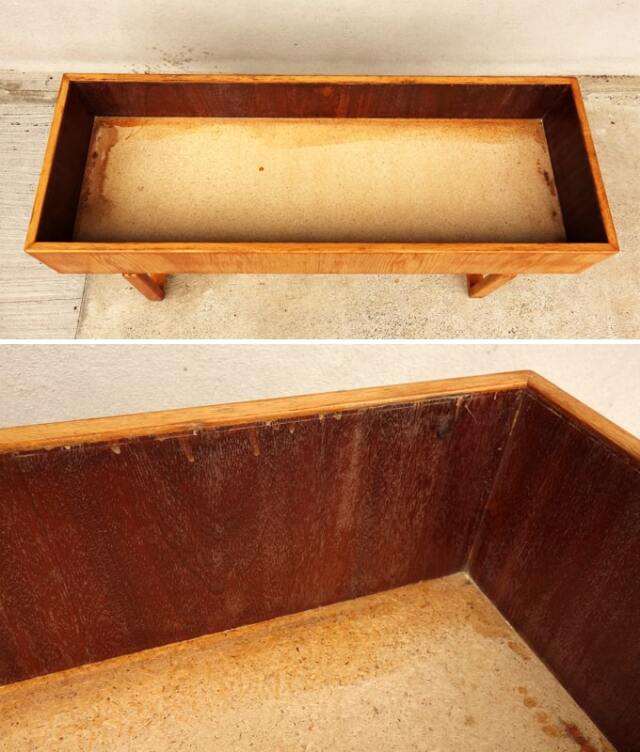 ヴィンテージプランター　内側