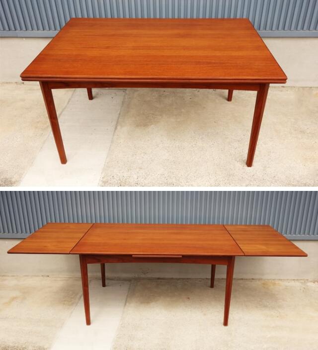 エクステンションダイニングテーブル　北欧家具