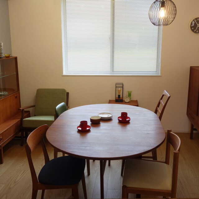 バタフライテーブル　北欧ヴィンテージ