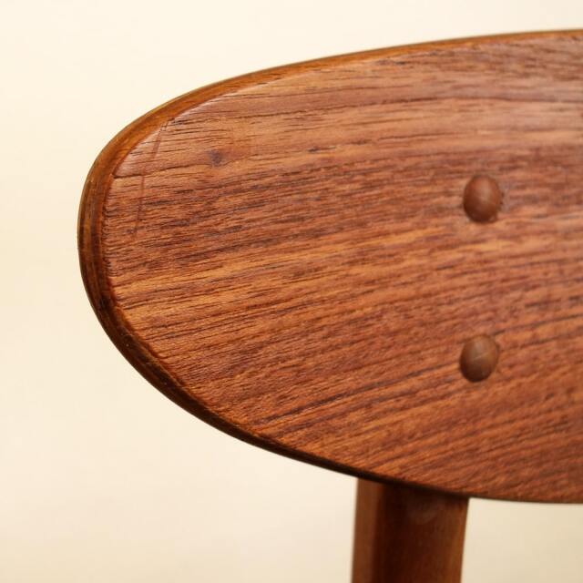 北欧ビンテージ椅子 ターコイズブルー｜アンバーデザイン