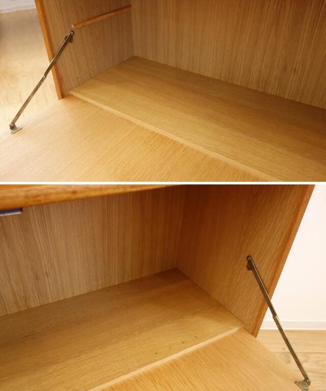 キャビネット内部