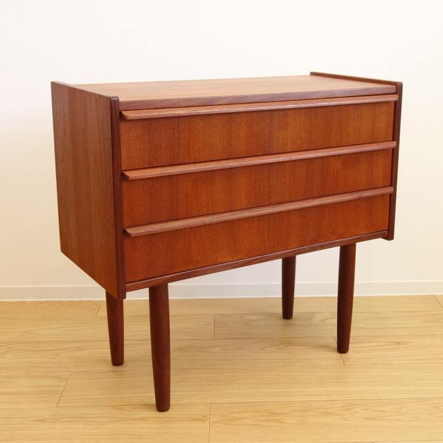 北欧ビンテージ木製チェスト