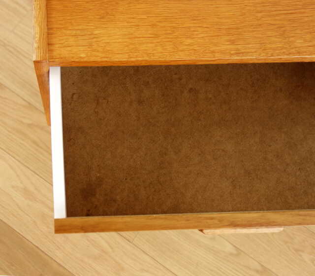 ビンテージ1段チェストひきだし内