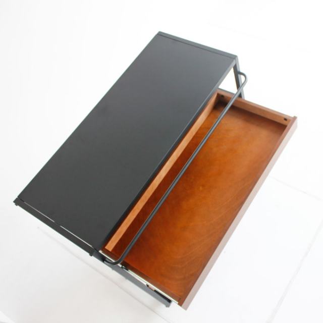 ワゴンシェルフ　木製ひきだし