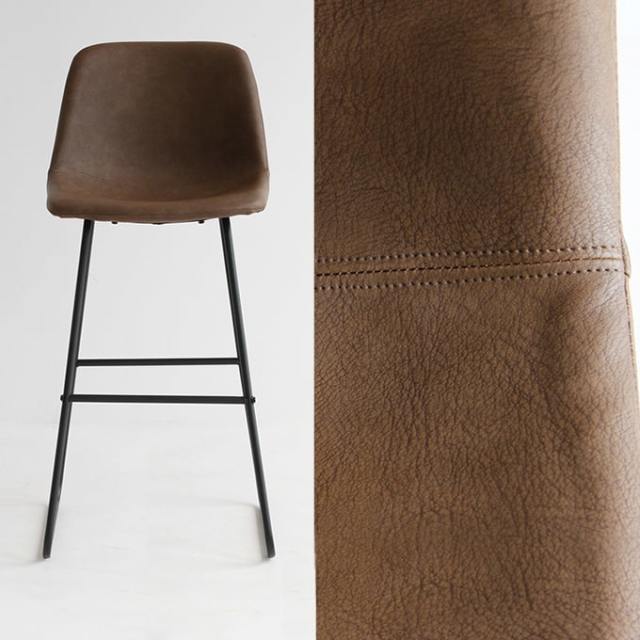 ハイスツール　ダークブラウン