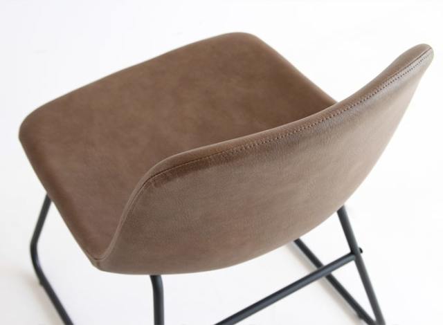 レザースツール　座面