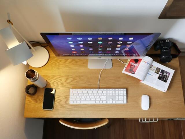 オーク幅120デスク天板